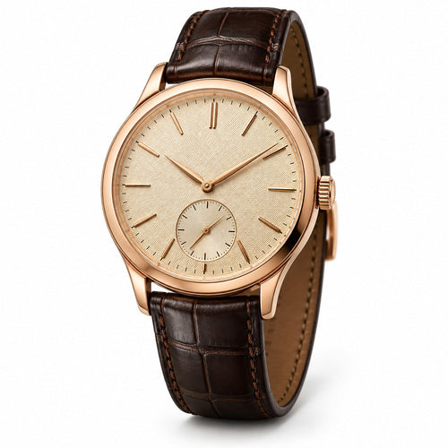 Classic Small Seconds Leather Watch