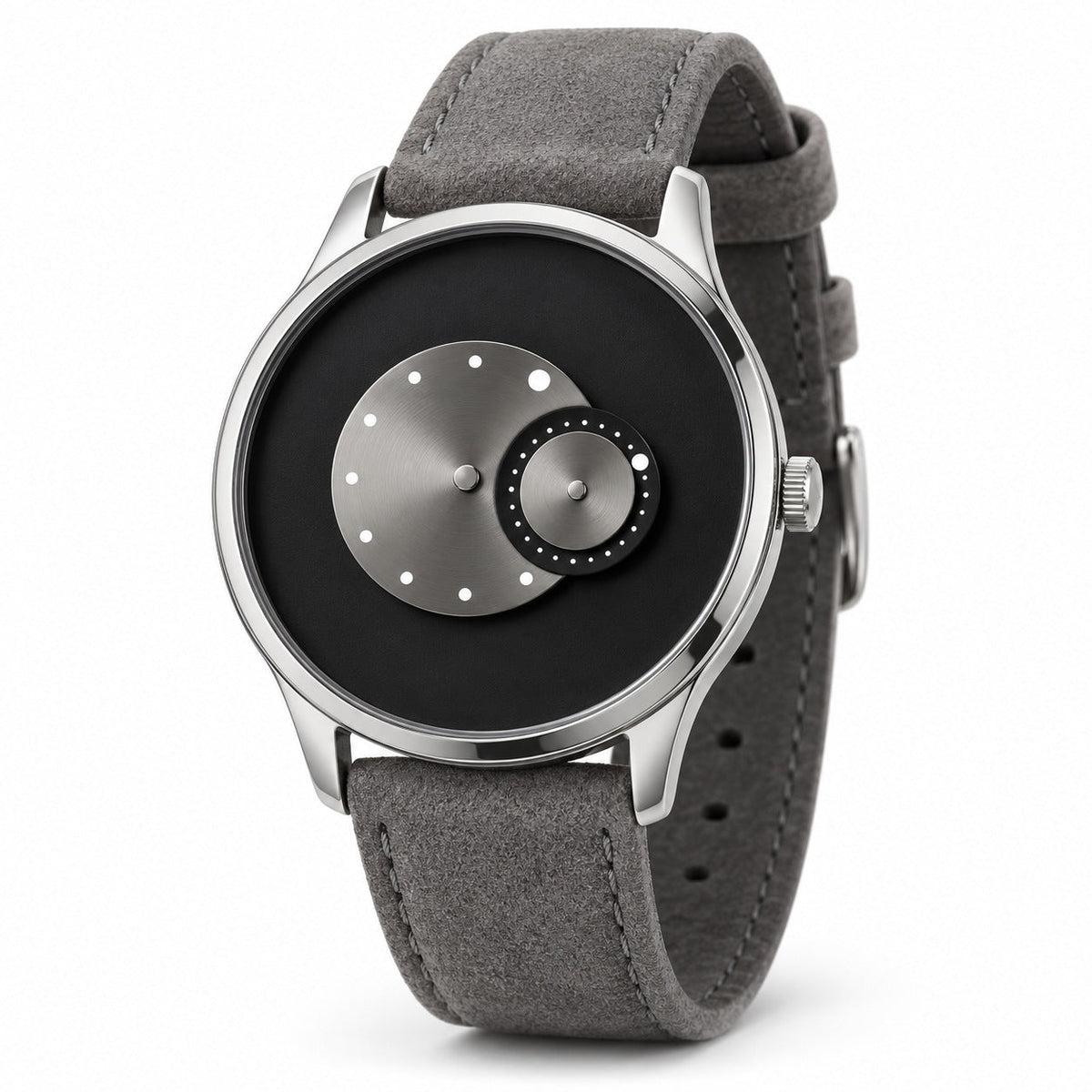 Gallery Floating Disc Design Watch