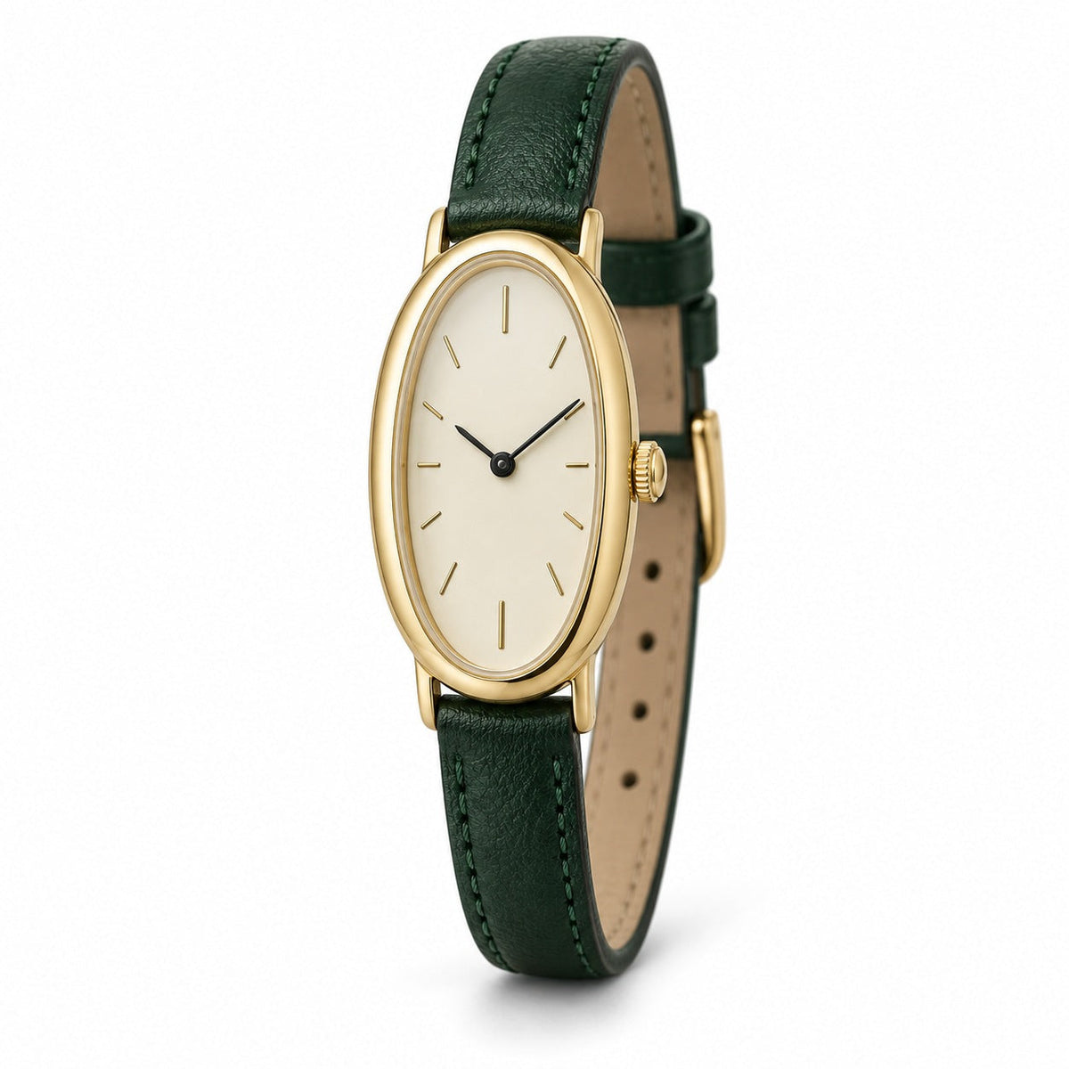 Ellipse Slim Oval Dress Watch